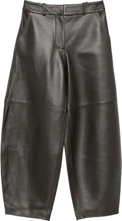 Co Dames, Broeken, Bruin, Maat: XS Leer