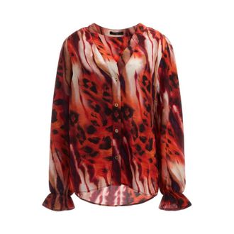Marciano Dames, Blouses & Shirts, Oranje, Maat: L