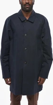 Corneliani Cotton-Blend Windbreaker with Welt Pockets Corneliani