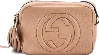 Gucci Soho Disco Leather Small crossbody bag - Beige