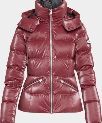 Mackage Madalyn-GLOZ Glossy Short Down Jacket