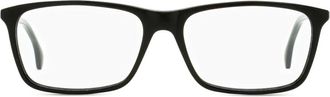 Gucci Occhiali rettangolari - Nero
