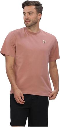 For&eacute;t Bellis T-Shirt - Heren - T-shirts - Roze - M - Tops