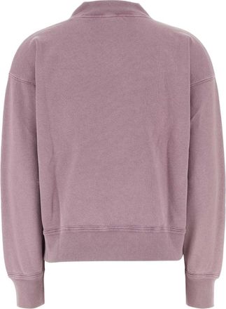 Isabel Marant Womens Moby Sweatshirt Purple Cotton Polyester Sweater