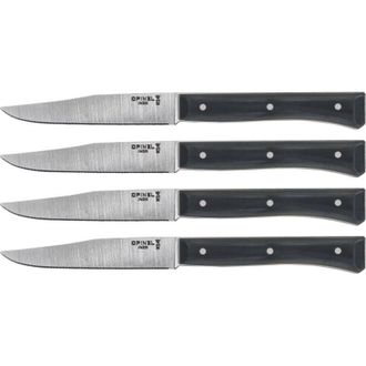 Opinel Juego De Cuchillos De Mesa Facette Pizarra 4 Piezas - Opinel