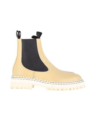 Proenza Schouler Proenza Schouler Chelsea Enkellaarsjes in Beige Leer