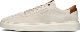 Mazzeltov Beige Su&egrave;de Heren Sneakers - Heren - Sneakers - Beige - 41 EU - Su&egrave;de - Schoenen