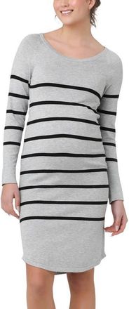 Ripe Valerie Tunic Dress in Grey/black at Nordstrom, Size X-Large Au