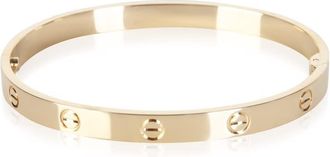 Cartier Pre-Owned Cartier Yellow Gold Single Screw Love Bracelet