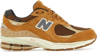 New Balance Camel Suede And Mesh 2002 R Sneakers