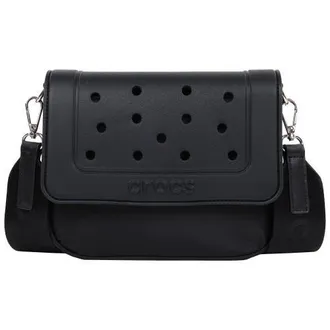 Crocs Classic Molded Crossbody Bag Jibbitz Compatible Adjustable Shoulder Purse in Black at Nordstrom