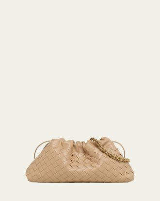 Bottega Veneta Dustbag Notte Leather Shoulder Bag