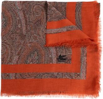 Etro Sjaal met patroon - Dames - Sjaals - Veelkleurig - ONE Size - Kasjmier - Accessoires