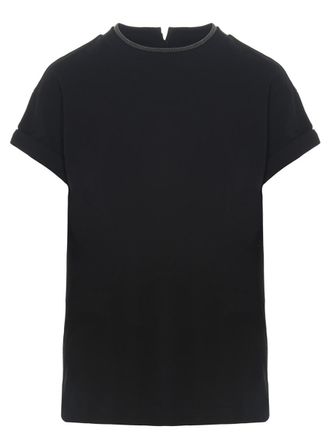 Brunello Cucinelli Monile Crew-Neck T-Shirt