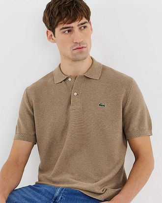 Lacoste Short Sleeve Knitted Polo