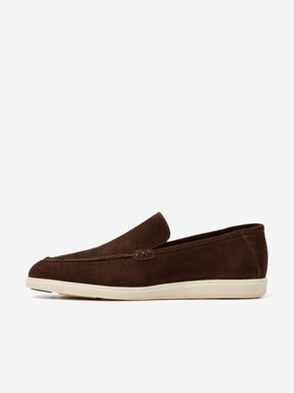 Gentiluomo Suede Loafer | Bruin