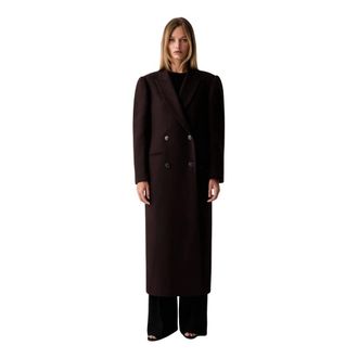 Twinset Donna, Cappotti, Marrone, XS, new