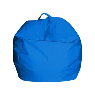 Talamo Italia Talamo Italia - Dmora Pouf &Eacute;l&eacute;gant, Couleur Bleue, Mesure 65 X 50 X 65 Cm