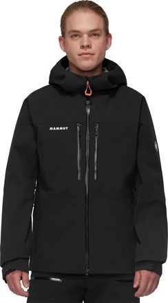 Mammut Stoney Hs Hooded Jacket - Mens in Black at Nordstrom, Size X-Large