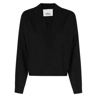 Erika Cavallini Semi Couture Cardigan aperto - - Knitwear - Donna - Nero - S