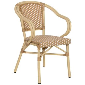 Wanderlust Deco Silla de rat&aacute;n sint&eacute;tico 57 x 57 x 84h cm