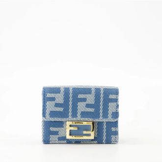 Fendi Denim Baguette Wallet Spring-Summer 2025
