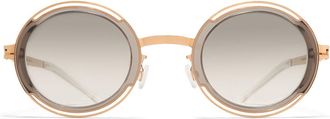 Mykita Pearl 653 Womens Sunglasses Gold Size 46