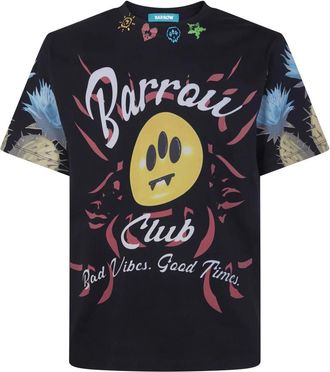 Barrow Jersey T-Shirt - Heren - T-shirts - Zwart - S - Katoen - Tops