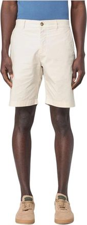 Brooksfield Korte Broeken, Heren, Beige, L, Katoen, Militaire Casual Shorts