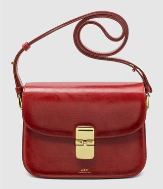 A.P.C. Sac Grace Small Rouge