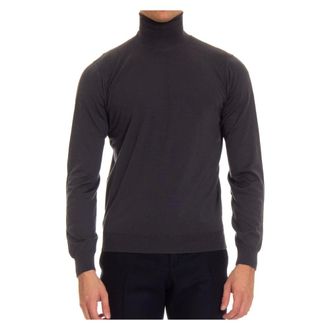 Drumohr Turtlenecks, male, Gray, Size: 2XL Turtleneck