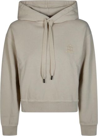 Isabel Marant Salmy Katoenen Hoodie - Dames - Hoodies - Grijs - 4XS - Katoen - Hoodies & sweatvesten