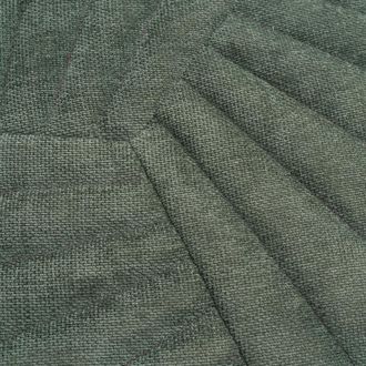 La Redoute Interieurs Cilindervormige poef van doorgestikte structuurstof, Jimi