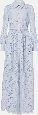 Self Portrait Abito lungo con pizzo