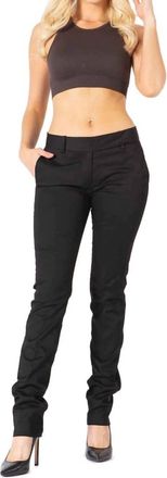 Vertigo Paris Sateen Skinny Pant In Black