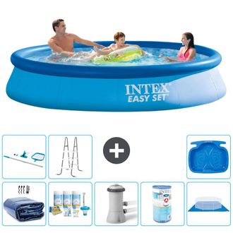 Intex Piscina Easy Set Redonda - 366x76 Cm - 7-piezas S40621