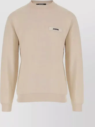 Jacquemus logo-detail relaxed-fit sweatshirt