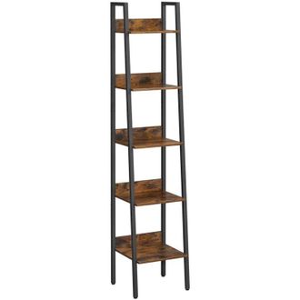 OEM Librer&iacute;a Marr&oacute;n Oscuro Para Sal&oacute;n Begryf 34x30x170