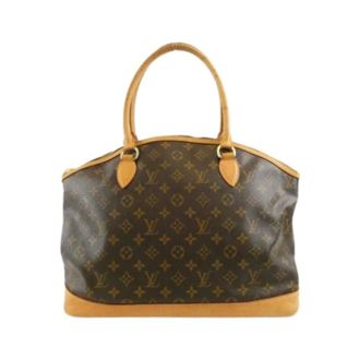 Louis Vuitton Pre-owned Handbags, female, Brown, Size: ONE SIZE Pre-owned Vintage Handbag
