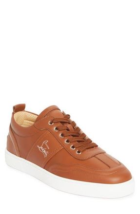 Christian Louboutin Retero Sneaker in Cuoio at Nordstrom, Size 13Us