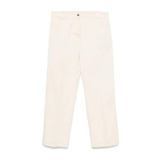 Moncler Beige Trousers with Classic Style