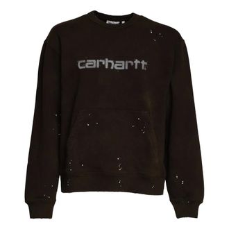 Carhartt Work in Progress Carhartt Wip, Sweatshirts, male, Brown, Size: XS Sweatshirts