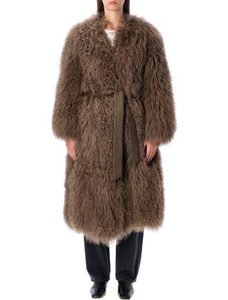 S.W.O.R.D 6.6.44 S. W.O. R.D 6.6.44 Mongolian Shearling Maxi Coat