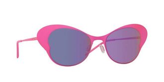 Italia Independent II 0216 018.000 Womens Sunglasses Pink Size 50