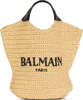 Balmain Mujer, Bolsos, Beige, Talla: ONE Size