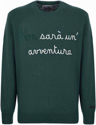 MC2 Saint Barth Sweater In Wool And Cashmere Blend