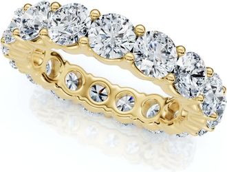 Pompeii3 4Ct Diamond Eternity Ring 14k Gold or Platinum Lab Grown