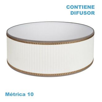 Fabrilamp Pantalla Colgante Soprano M10 Beis 60dx60dx23h Difusor Incluido