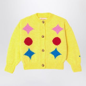 Bobo Choses Yellow Cardigan With Inlay