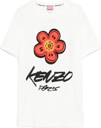 Kenzo T-Shirt Boke-Flower Paris-Donna
